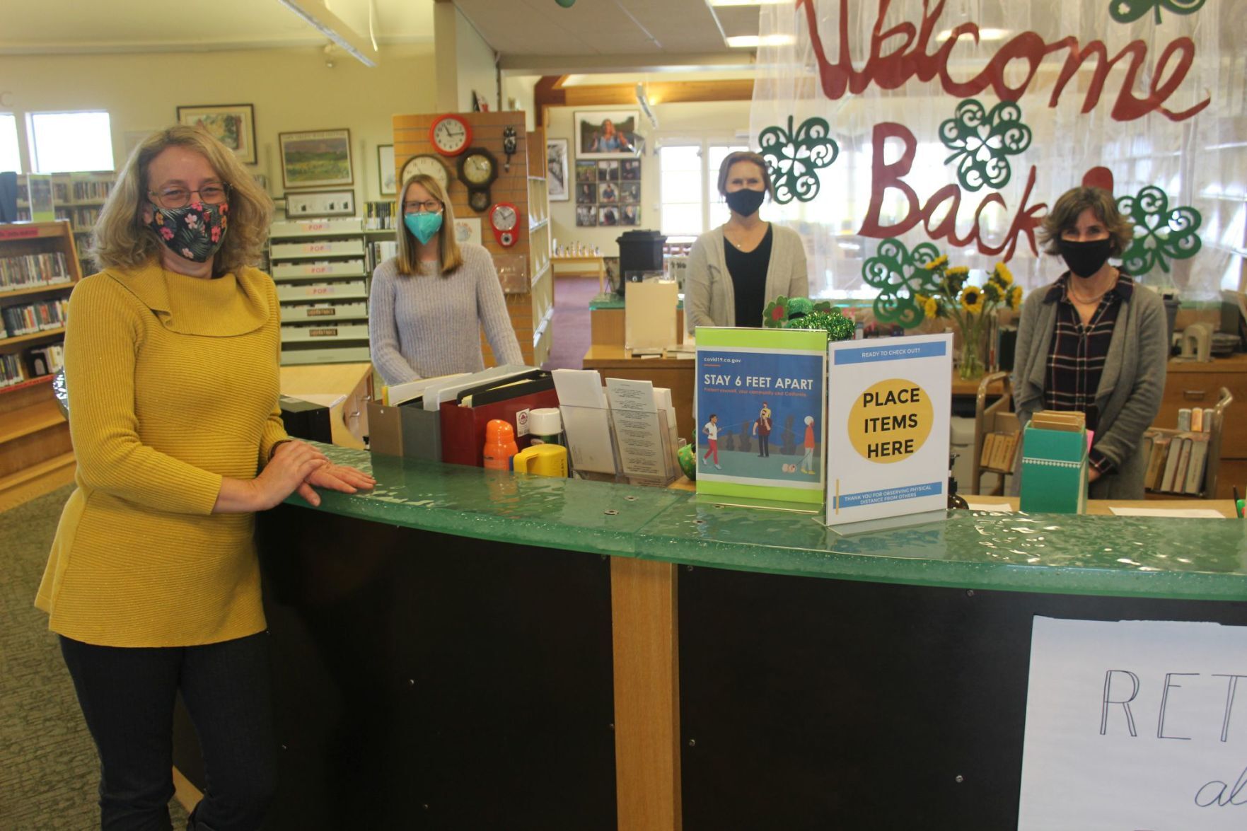 St. Helena Public Library staff